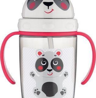 Canpol babiesHello Little tazza con cannuccia 9m+ Beige 400 ml