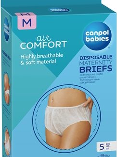 Canpol babiesMaternity Briefs mutandine post parto taglia M 5 pz