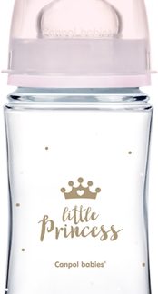 Canpol babiesRoyal Baby biberon 3m+ Pink 240 ml