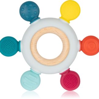 Canpol babiesTeethers Wood-Silicone Rudder dentaruolo 1 pz