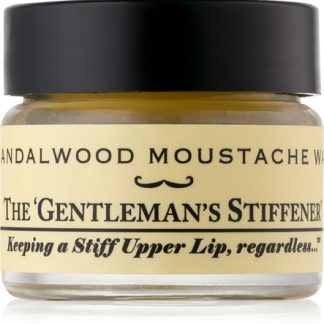 Captain FawcettMoustache Wax The Gentleman's Stiffener cera per baffi Sandalwood 15 ml
