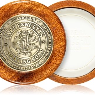 Captain FawcettShaving Sciapicchio Soap sapone da barba + astuccio per uomo 110 g
