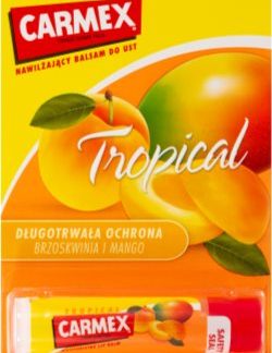 CarmexTropical Peach & Mango burrocacao idratante in stick(Peach and Mango) 4.25 g