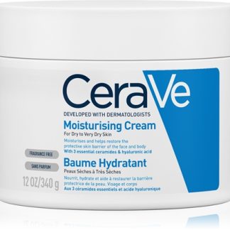 CeraVeMoisturizers crema idratante viso e corpo per pelli secche e molto secche 340 g