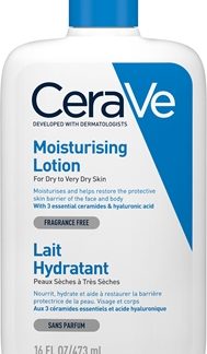 CeraVeMoisturizers Lotion latte idratante per corpo e viso per pelli secche e molto secche473 ml