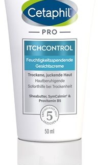 CetaphilPro ItchControl Face Cream crema idratante viso per la neurodermite 50 ml