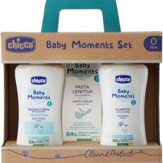 ChiccoBaby Moments Clean & Protect confezione regalo per neonati