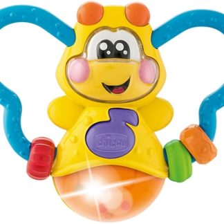 ChiccoBaby Senses Lighting Bug dentaruolo con sonaglio 1 pz