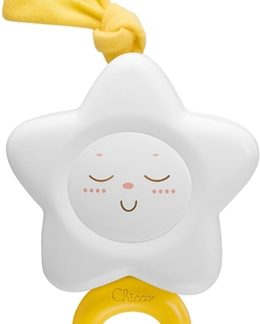 ChiccoClassic Star Musical Box giocattolo pendente a contrasto Star 1 pz