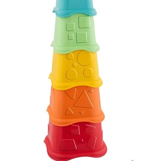 ChiccoEco+ 2in1 Stacking Cups coppette impilabili 6-36 m 10 pz