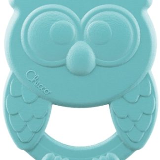 ChiccoEco+ Owly Teether dentaruolo Blue 3 m+ 1 pz