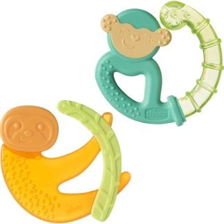 ChiccoFresh Monkey dentaruolo 4 m+ Turquoise 1 pz