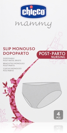 ChiccoMammy Disposable Post-Natal Briefs mutandine post parto taglia 4 (38) 4 pz