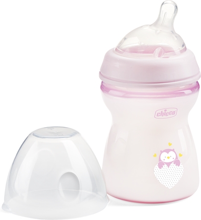 ChiccoNatural Feeling Girl biberon 2m+ 250 ml
