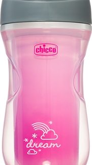 ChiccoSport Pink thermos con cannuccia 14m+ 266 ml