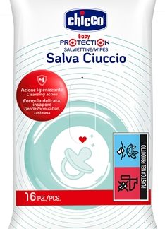 ChiccoWipes salviette umidificate per il ciuccio 16 pz