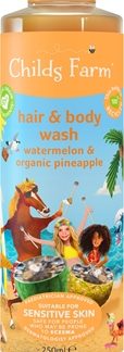 Childs FarmHair & Body Wash emulzione detergente per corpo e capelli Watermelon & Organic Pineapple 250 ml