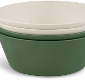 CitronBio Based Bowls Set ciotola Green/Cream 4 pz
