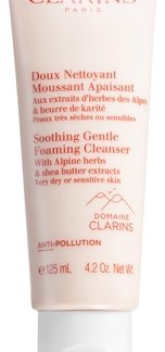 ClarinsSoothing Gentle Foaming Cleanser crema detergente in schiuma per lenire la pelle125 ml