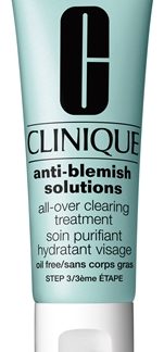 CliniqueAnti-Blemish Solutions™ All-Over Clearing Treatment crema idratante per pelli problematiche, acne 50 ml