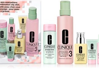 CliniqueHoliday 3-Step Skincare Set For Oily Skin confezione regalo per pelli grasse 6 pz
