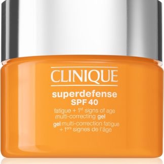 CliniqueSuperdefense™ SPF 40 Fatigue + 1st Signs of Age Multi Correcting Gel gel idratante contro i primi segni di invecchiamento della pelle SPF 40 30 ml