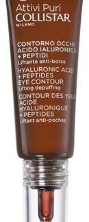CollistarAttivi Puri Hyaluronic Acid + Peptides siero liftante per il contorno occhi15 ml