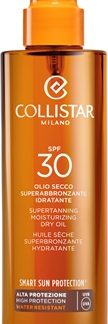 CollistarSmart Sun Protection Supertanning Moisturizing Dry Oil SPF 30 olio secco protettivo solare SPF 30 200 ml