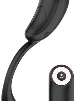 CoquetteRemote Control Rechargeable Uovo vibrante Black/Gold 18,5 cm