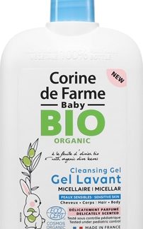 Corine de farmeBaby BIO Cleansing Gel gel micellare per corpo e capelli per bambini 500 ml