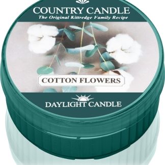 Country CandleCotton Flowers candela scaldavivande 42 g