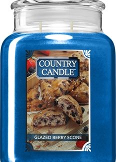 Country CandleGlazed Berry Scones candela profumata 680 g