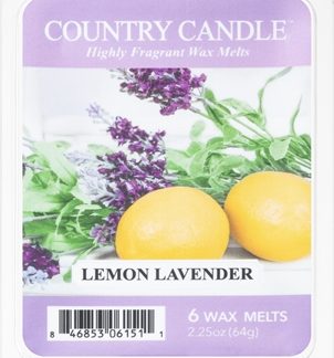 Country CandleLemon Lavender cera per lampada aromatica 64 g