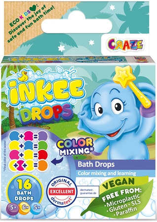 CrazeINKEE Bath Drops fiocchi da bagno 48 g