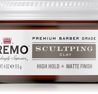 CremoHair Styling Sculpting Clay High Hold terra modellante fissante extra forte per uomo 113 g