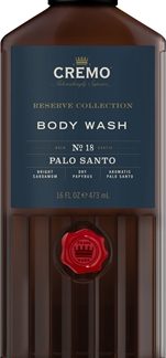 CremoReserve Collection Palo Santo gel doccia energizzante per uomo 473 ml