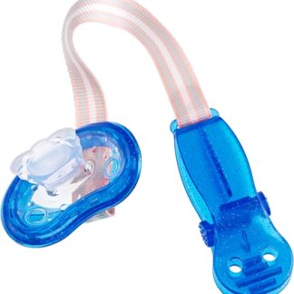 CuraproxBaby Dummy Holder fermaglio per ciuccio Blue 1 pz