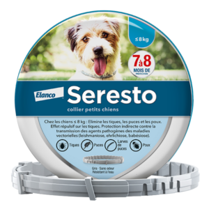 Seresto – Anti-flea collar – Small Dog – 38 cm – ELANCO