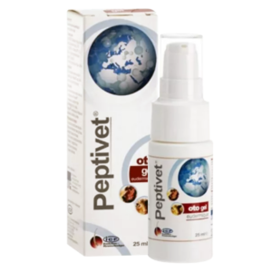 Peptivet Otogel – Eudermic ear gel – Dog and cat – 25 ml – ICF – DERMOSCENT