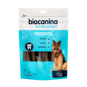 Triodental – Oral hygiene – Large dogs – greater than 30 kg – 15 strips – BIOCANINA