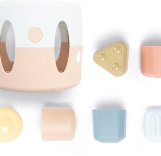 DantoyTiny Bio Shape Sorter attività giocattolo a incastro 10 m+ 7 pz