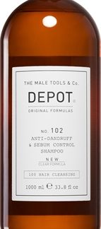 DepotNo. 102 Anti-Dandruff & Sebum Control Shampoo shampoo riequilibrante per cuoio capelluto grasso 1000 ml