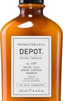 DepotNo. 107 White Clay Sebum Control Shampoo shampoo detergente per capelli e cuoio capelluto grassi 250 ml