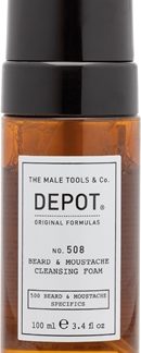 DepotNo. 508 Cleansing Beard & Moustache Foam mousse detergente per la barba 100 ml