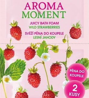 DermacolAroma Moment Wild Strawberries bagnoschiuma confezione da viaggio 2x15 ml