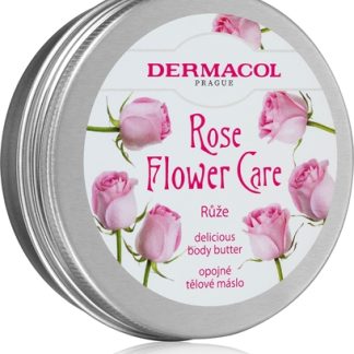 DermacolFlower Care Rose burro nutriente corpo con aroma di rose 75 ml