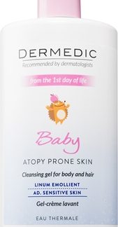 DermedicBaby Linum Emolient docciaschiuma in crema per neonati 500 ml