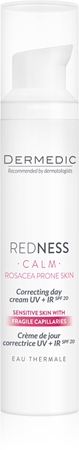 DermedicRedness Calm crema correttore per pelli sensibili e arrossate SPF 20 40 ml