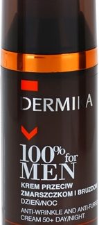 Dermika100% for Men crema antirughe profonde 50+ 50 ml