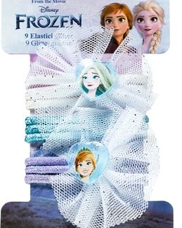 DisneyFrozen 2 Set of Hairbands II elastici per capelli per bambini 9 pz